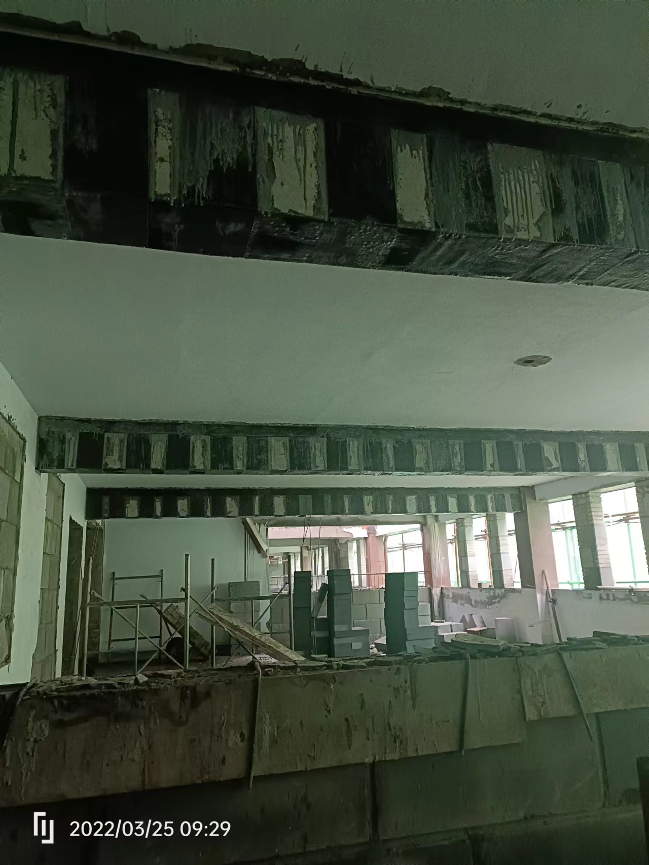 信阳市公安局羊山分局业务技术用房加固 - 信阳通合建筑加固公司