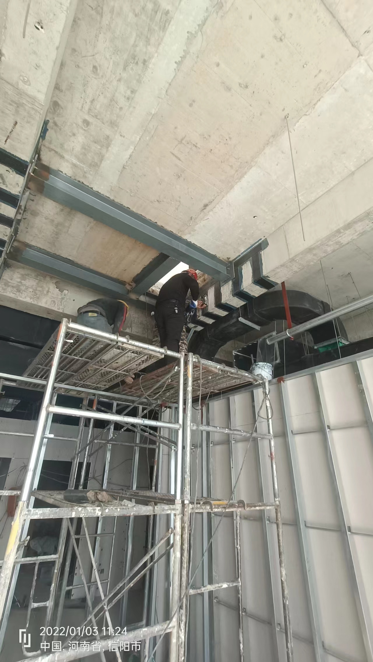 信阳市固始县中医药新建病房楼项目手术室及货梯开洞加固改造工程 - 信阳通合建筑加固公司