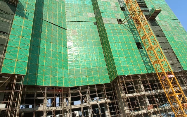 信阳某新建小区8号楼部分混凝土强度不达标加固 - 信阳通合建筑加固公司