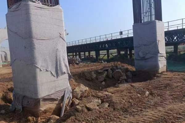 信阳某桥墩绳锯切割拆除 - 信阳通合建筑加固公司