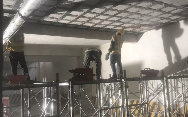 安徽马鞍山博望区技工学校综合楼加固工程 - 信阳通合建筑加固公司