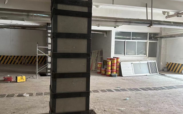 山东淄博一四八医院基础设施综合整治加固工程 - 信阳通合建筑加固公司